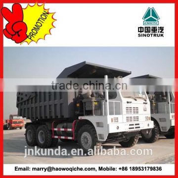 sinotruk HOWO 70ton 6x4 Mining Dump Truck for sale