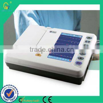 Hot Sale Digital ECG monitor / ECG Machine--ECG-3306G with CE approved