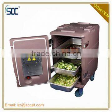 Thermal Box With Heating Element, With Castor Wheels, Carry GN Pans photo-2