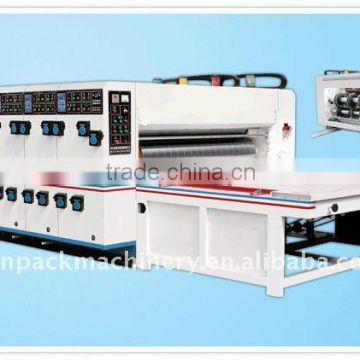 Corrugated Carton Box Flexo Multi-color Printing and Slotting Machine