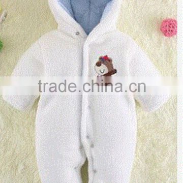 2016 Winter baby wholesale romper