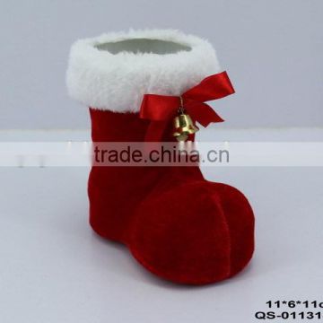 Plastic christmas gift boots