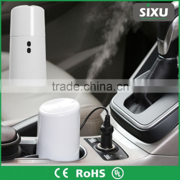 Minimalist tranquil fragrance dispense allure led glow portable car aroma diffuser