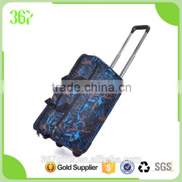 Fashion Design Customized Logo Big Capacity Luggage Bag Two Wheels Trolley Bag                        
                                                Quality Choice