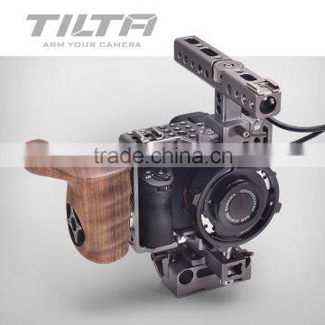 TILTA ES-T17A S0ny Alpha A7S II A7R II Mk2 Lightweight rig Cage Baseplate HDMI Wooden Handle