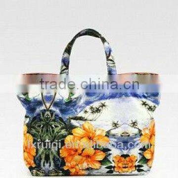 fashionable handled polyester shopping bags