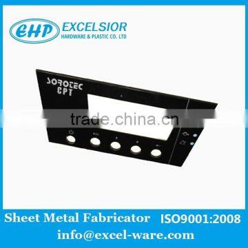 sheet metal fabrication stamping part panels cover powder coating Anodizing laser and CNC punching and cutting part silk screen