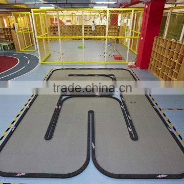 24 square meter EVA material and light weight inflatable rc track for toy cars