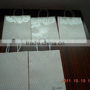 brown kraft paper bags with cheaper price and shopping paper bag making by machine, paper bags with your own logo