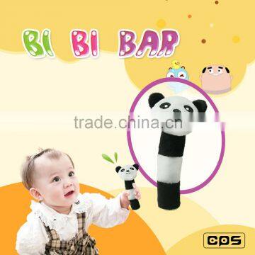 Lovely plush baby toy with BB sound