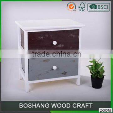 Chinese Cheap Antique Bedside Storage Wooden Cabinet