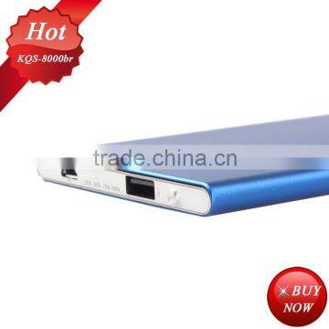Power Bank Charger With Charging Cable 9000mah Ultra Thin li Polymer