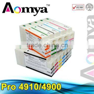 With ink and chip compatible Ink cartridge for epson 4900