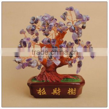 Amethyst Chinese Money tree , crystal tree