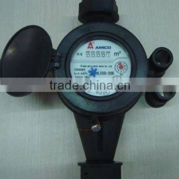 Dry Type Vane Wheel Plastic Water Meter