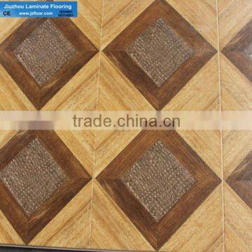 CE\ISO9001\ISO14001 square parquet laminated floor F7701