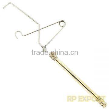 Brass Top-End Knurled Whip Finisher