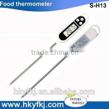 Stainless steel cookware 145mm long probe thermometer meat temperature thermometer(S-H13)