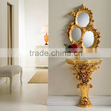 Luxury Antique French Provincial Console and Mirrors NDT15