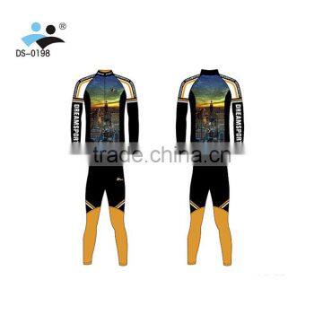 Wholesale Sublimation Long Sleeve Cycling Jersey Wear