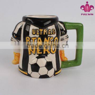 2015 Newly design Ceramic Jersey Design Mug