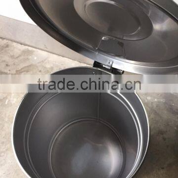 Stainless Steel Iron Foot Pedal Bin Garbage Medical Garbage Bin photo-3