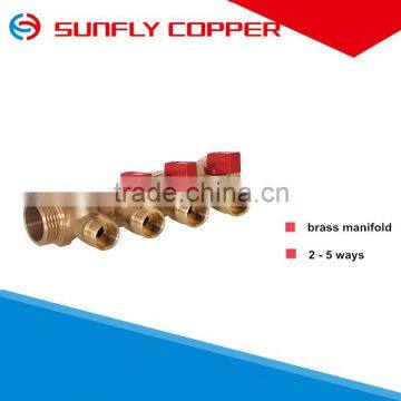 Brass manifold,HVAC,underfloor heating