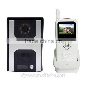 2.4GHz digital wireless video intercom door phone with 450 meters transmission distance in open area
