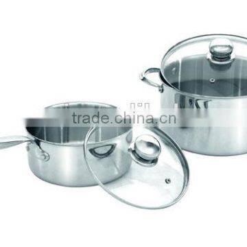 AH3589 7PCS 3-PLY STAINLESS STEEL COOKWARE SET photo-4