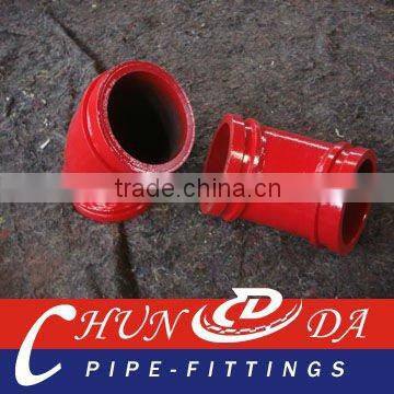 DN125 Concrete Pump Twin-Wall Elbows (R275*20D,Double Layers)