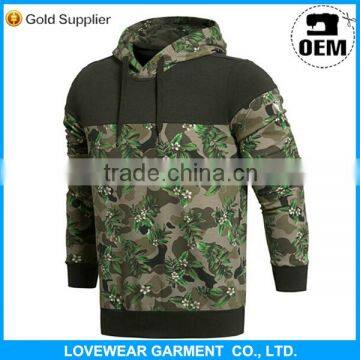 Top Quality cotton polyester heavy thick fleece men's pullover hoodie