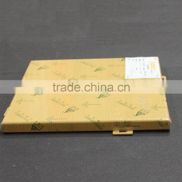 300*300MM Strong Weather Resistance Wood Grain Exterior Curtain Wall Panel Decorative Aluminum Wall Panel photo-2