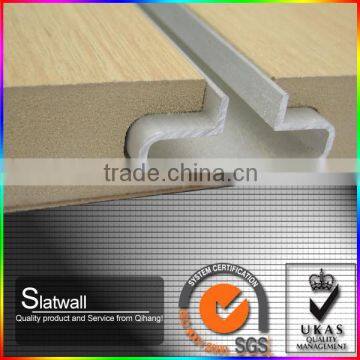 hot sale mdf slatwall for supermarket