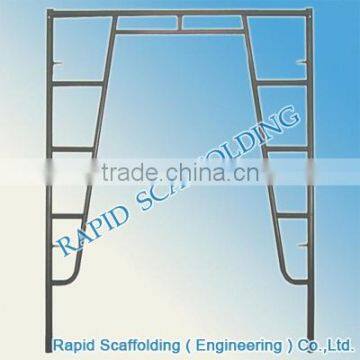 Powder Coated Painted Walk Through Frame H Scaffolding made in China for sales