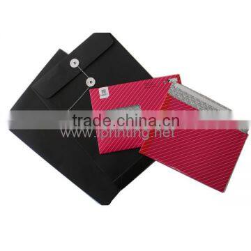 Black kraft string envelope, envelop with window, paper folder printing