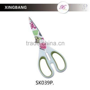 7-3/4'' durable kitchen shears, kitchen scissors, multifunctional tools with colorful blade