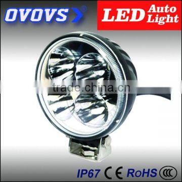 12v round led light 12w offroad light auto accessories for truck