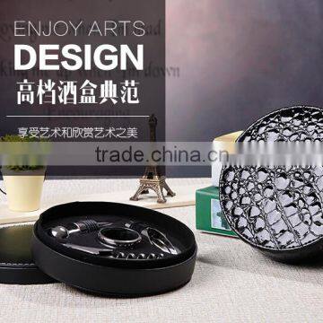 Promotional 5pcs Metal Stainless Steel Wine Cocktail Shaker Bar Tool Set for Gift photo-2