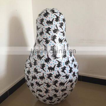 150 cm height advertising inflatable punching bag with custom printing