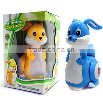 Animal toy battery operated toy rabit for kids