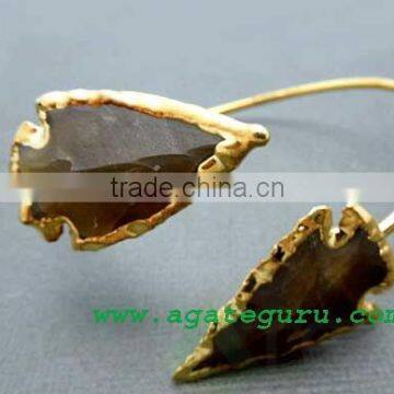 Jasper Arrowheads Bracelet : Wholesale Gemstone Arrowhead Bangle