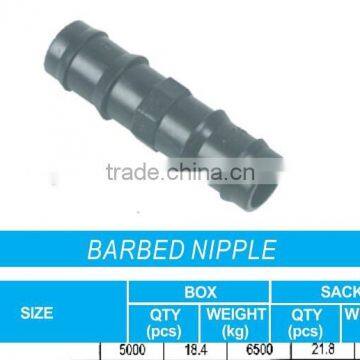 16-16BARBED NIPPLE