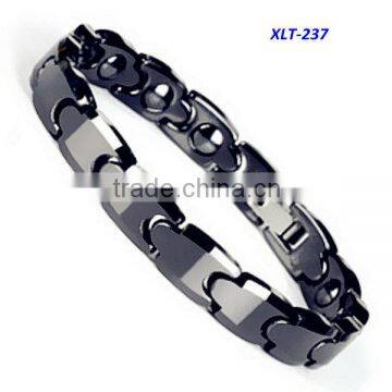 XLT-237 Black Tungsten Magnetic Bracelet