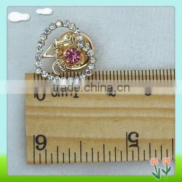 Wholesale Decorative Heart Shape Rhinestone Button photo-2
