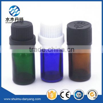 Mini 5ml cylinder glass essential oil bottle