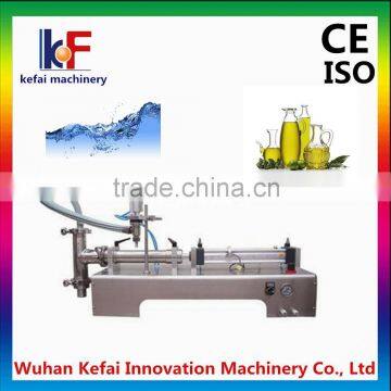 single/double head semi automatic liquid filling machine manufacturing for bottle water