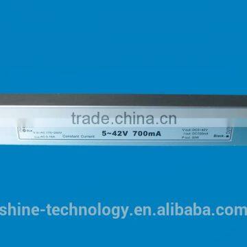 2014 high efficiency constant current driver 30W LED Power Supply 5-45VDC/700mA with ce&rohs