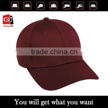 Factory wholesale high quality plain promotional blank baseball cap