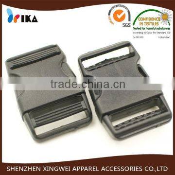 Hot Sale Black Plastic Side Release Buckle for any size Belt Strap