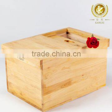 Cedar wood rice barrel/made in china/rice storage box